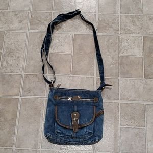 Denim Hobo Bag